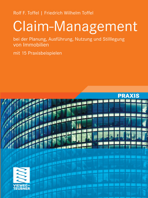 Title details for Claim-Management by Rolf F. Toffel - Available